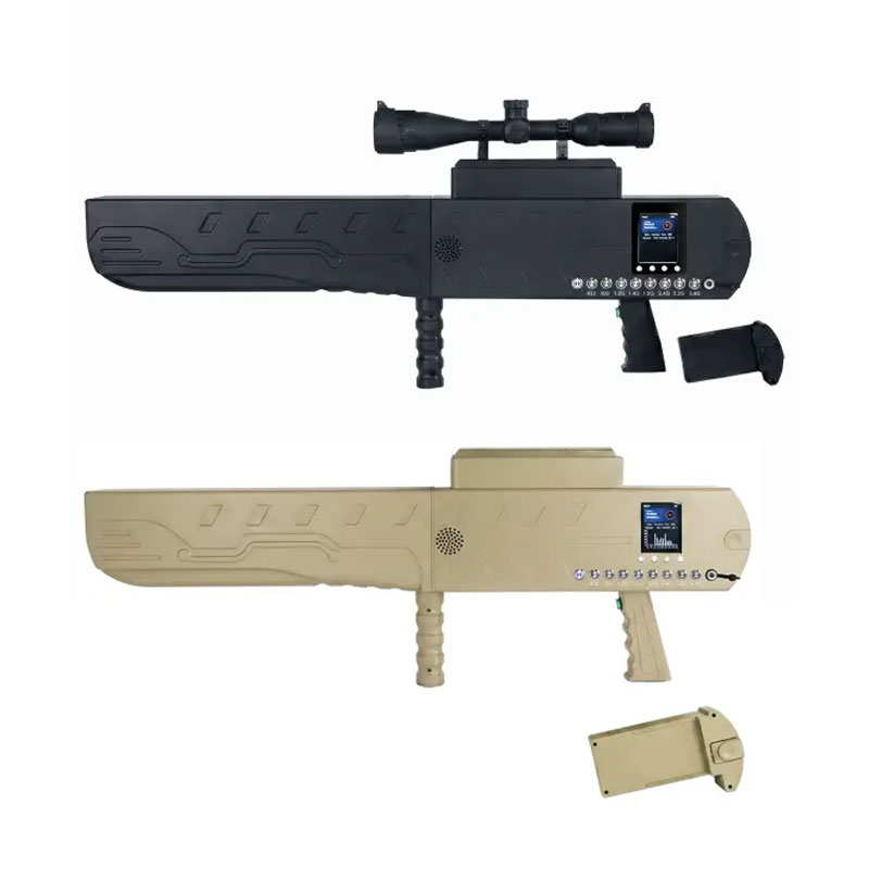 Handheld Integrated Drone Detection and Multi-Band Jamming Gun