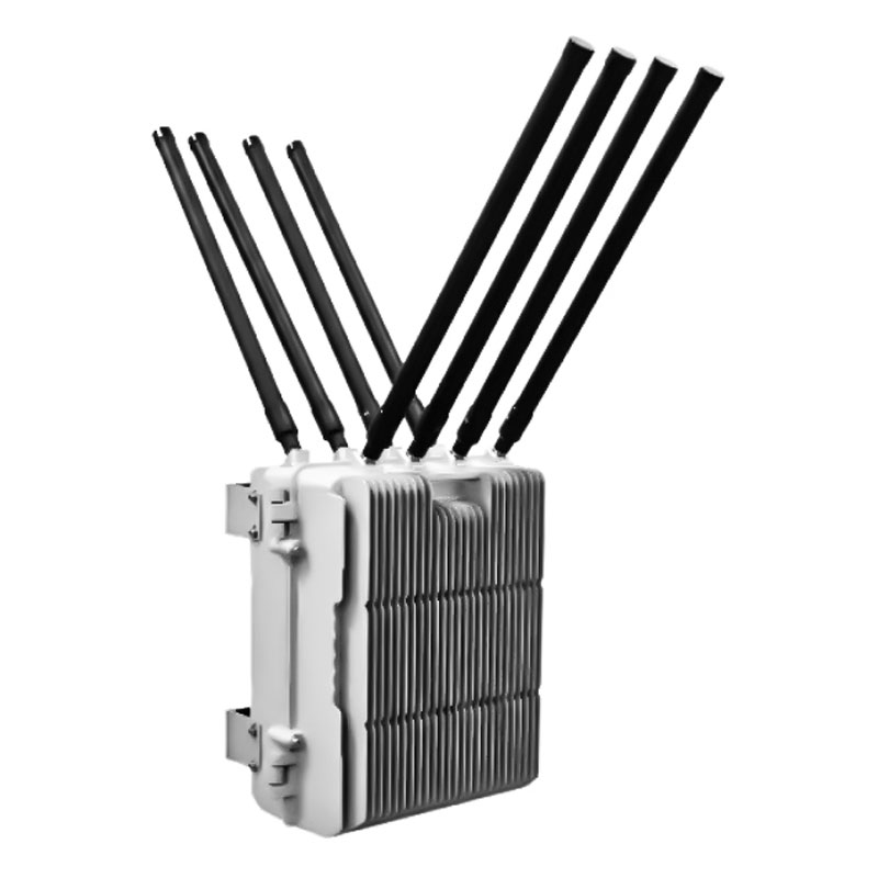 Stationary 360° Omni-Directional Multi-Band UAV Drone Jammer System