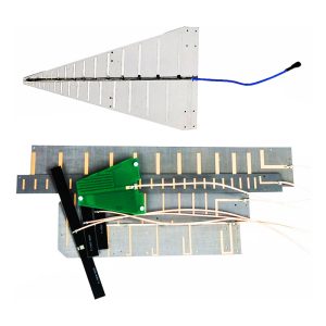 Antenne directionnelle à large bande et à gain élevé sur circuit imprimé