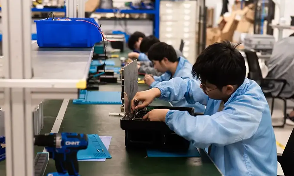 Base de produção global – Instalações de produção multissetoriais